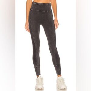 [free people movement] hot shot yoga high waist ankle leggings washed black XS